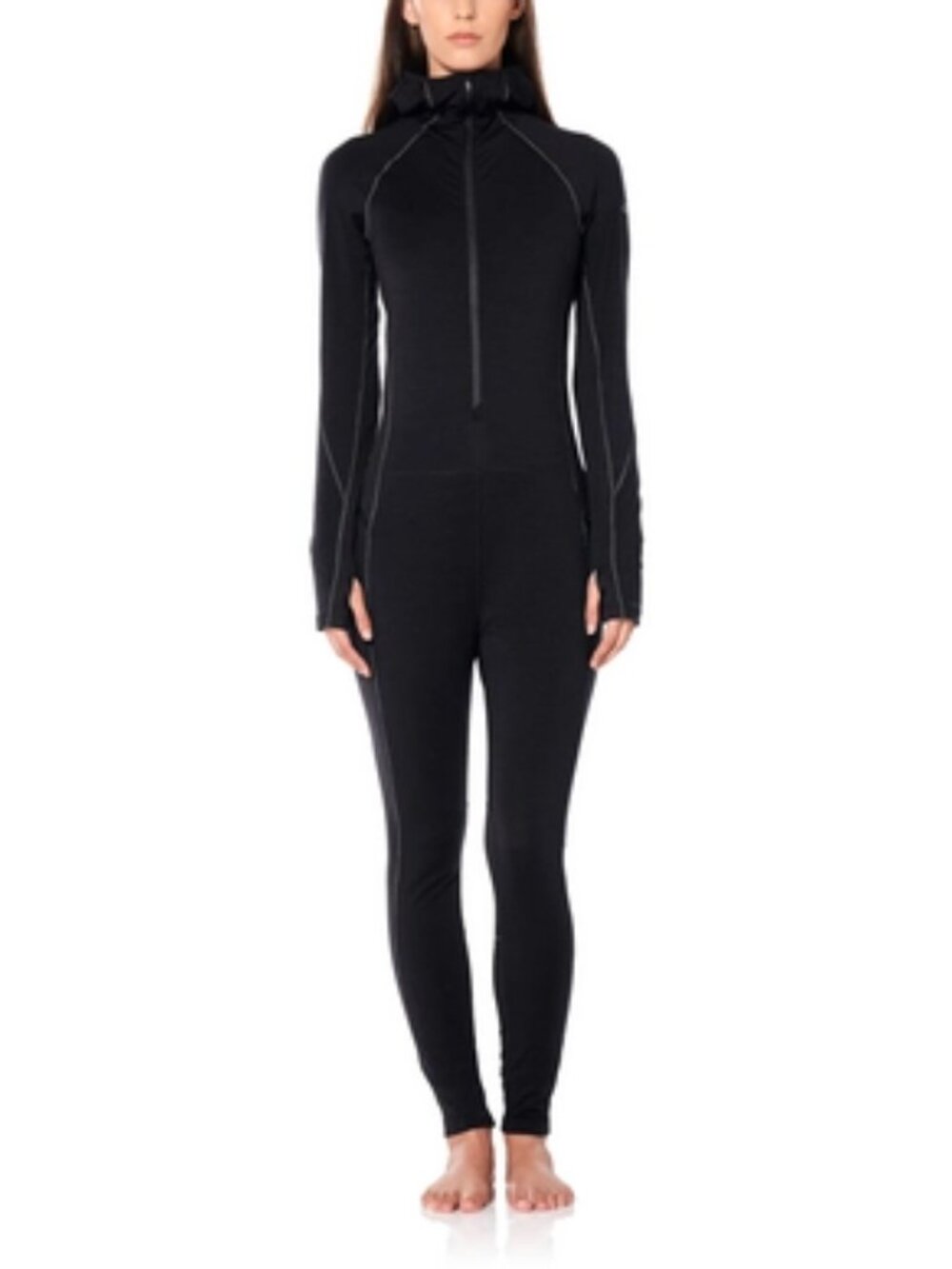 Icebreaker Thermal Suit Baselayer One Piece 200 Zone Onsie Merino Wool Medium